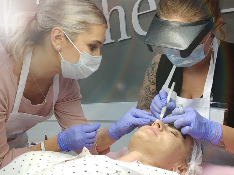 we offer permanent makeup and body sculpting services